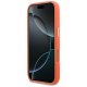 Guess FW Resin Logo dėklas iPhone 17 Pro telefonui, oranžinis