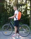 TSUNAMI 3-in-1 plaukimo saugos plūduras-kuprinė, 35L, oranžinis
