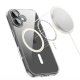 Tech-Protect FlexAir Hybrid MagSafe dėklas iPhone 17, skaidrus