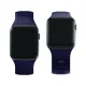 3mk silikoninis dirželis Apple Watch 38 / 40 / 41 mm, mėlynas