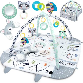 Ricokids 3in1 interaktyvus lavinamasis kilimėlis 110x100 cm, Rabbit
