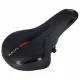 Rallex Sports Bicycle Saddle with Elastic Foam, Black