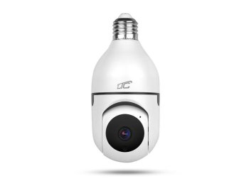 LTC VISION KAM34 E27 lemputės lizdo apsaugos kamera WiFi PTZ 3MP
