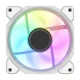„Darkflash DR08“ kompiuterio aušintuvas 120mm PWM A-RGB, baltas