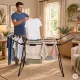 ModernHome pastatoma sulankstoma skalbinių džiovykla 20 m, juoda