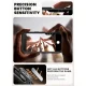 Supcase dėklas „iPhone 17 Air“ IBLSN Ares Flip Mag MagSafe, juodas