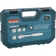 Smūginių galvučių ir terkšlės rinkinys Makita E-30069 Impact Black