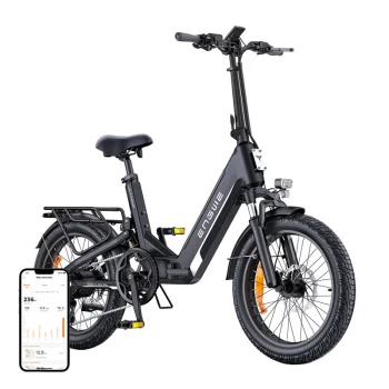 Sulankstomas elektrinis dviratis ENGWE L20 3.0 Boost 250W 20", juodas