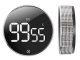 Digital Kitchen Timer with Magnet, Black