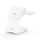 Belaidis įkroviklis Tech-Protect A56 3in1 MagSafe Qi2.2 25W, baltas