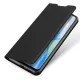 Atverčiamasis dėklas Dux Ducis Skin Pro telefonui Vivo V23e su stovo funkcija, juodas