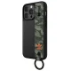 Adidas iPhone 13 / 13 Pro dėklas su rankos juostele OR Hand Strap, juodas / žalias