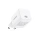 Ugreen Nexode N Series X512 20W GaN USB-C įkroviklis, baltas