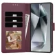 Samsung Galaxy A36 ( SM-A366E / DS ) Tech-Protect Wallet Book Case Cover, Burgundy