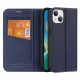 Dux Ducis Skin X2 atverčiamasis dėklas, skirtas Apple iPhone 14 Plus, Mėlynas