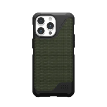 UAG Metropolis LT MagSafe dėklas iPhone 15 Pro Max telefonui, Kevlar Olive