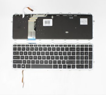 Extra Digital klaviatūra HP Envy TouchSmart 15-J 17-J M7-J su rėmeliu ir apšvietimu
