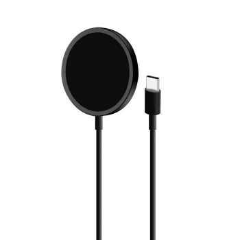 Puro Magnetico belaidis indukcinis įkroviklis su MagSafe, 1m, juodas