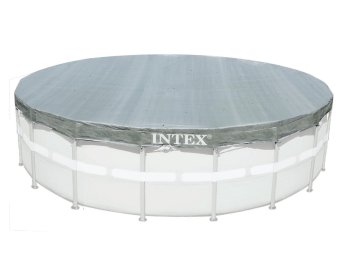Baseino uždangalas karkasiniams 488 cm baseinams INTEX 28040