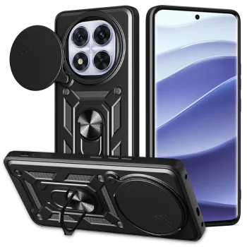 Xiaomi Poco X7 / Redmi Note 14 Pro Tech-Protect CamShield Pro Case Cover, Black