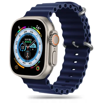 „Tech-Protect IconBand Pro“ dirželis „Apple Watch“ (42/44/45/49 mm), tamsiai mėlynas
