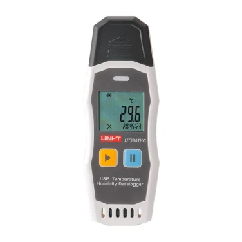 Skaitmeninis termohigrometras duomenų kaupiklis Uni-T UT330THC USB