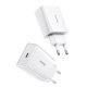 Baseus Speed Mini USB-C Fast Wall Charger 20W, White