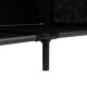 Ruhhy Folding Fabric Wardrobe 170x170 cm, Black