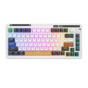 Belaidė mechaninė klaviatūra Royal Kludge KZZI K75 pro RGB, Moment Switch