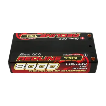 LiPo akumuliatorius Gens Ace 8000mAh 3.8V 1S2P 130C GEA80001S13D4