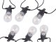 Sodo girlianda 15 LED, šiltai balta šviesa, 15 m