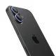 Spigen Optik Pro GLAS.TR EZ Fit kameros apsauginis stiklas (2 vnt.) iPhone 16 / 16 Plus / 17, mėlynas