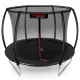 Neo-Sport sodo batutas 312 cm (10ft) su vidiniu tinklu ir kopėtėlėmis, juodas