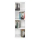 Moderni balta 4 skyrių lentyna Modernhome KJZ2173