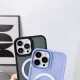 Dėklas iPhone 15 Plus su MagSafe Color Matte Case, violetinis