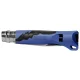 Opinel No. 07 Outdoor Junior lenktinis peilis su švilpuku, mėlynas