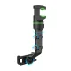 Adjustable Car Rearview Mirror Smartphone Holder Black/Green