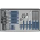 Stalo įrankių rinkinys Victorinox Swiss Modern, 24 dalių, mėlynas