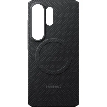 Samsung Carbon Magnet dėklas Samsung Galaxy S26 Ultra telefonui, MagSafe, juodas