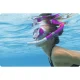 Bestway 24029 nardymo rinkinys (kaukė ir vamzdelis), violetinis