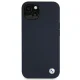 BMW dėklas iPhone 13 mini, Silicone Signature, tamsiai mėlynas