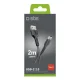 SBS USB-A į USB-C laidas (2 m), juodas