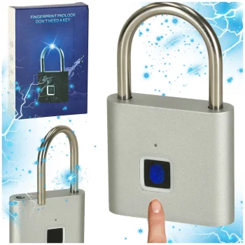 Elektroninė piršto atspaudų spyna, IP56, micro-USB