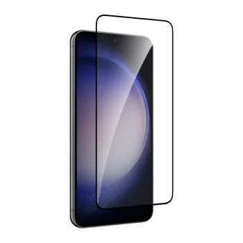 Puro Frame apsauginis stiklas Samsung Galaxy S25 / S24, juodas