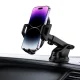 Tech-Protect V5 Automobilinis telefono laikiklis (Panelei / Grotelėms) - Juodas