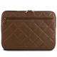 Guess Quilted 4G 14\" nešiojamojo kompiuterio dėklas, rudas