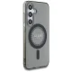 Guess Rhinestones Classic Logo MagSafe dėklas Samsung Galaxy S25, juodas
