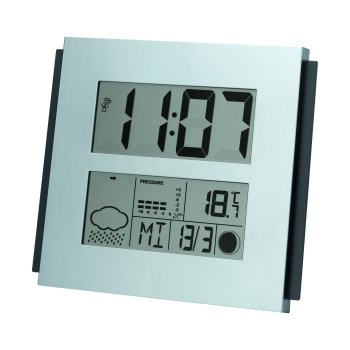Belaidė meteorologinė stotelė Mebus 89205, sidabrinė/juoda