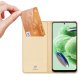 Dux Ducis Skin Pro atverčiamas dėklas Redmi Note 12 5G / Poco X5 5G, auksinis