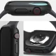 Ringke Slim apsauginis dėklas Apple Watch 10 (46mm), 2 vnt., skaidrus / juodas